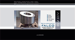 Desktop Screenshot of metalmeccanicafalco.com